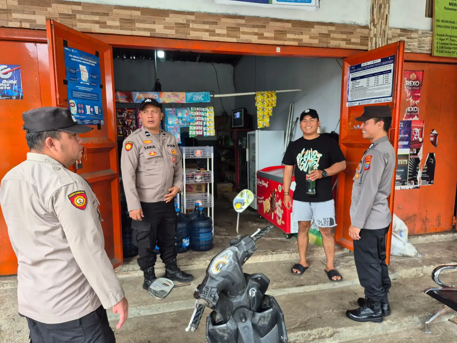 Polsek Kakas Perbanyak Imbauan Kamtibmas Lewat Cipkon dan KRYD, Ciptakan Situasi Aman dan Kondusif